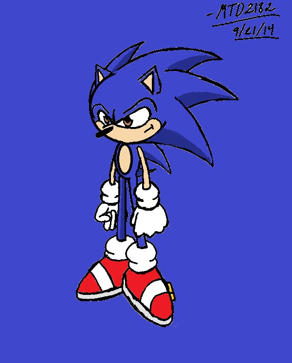 Sonic the Hedgehog Practice Sketch